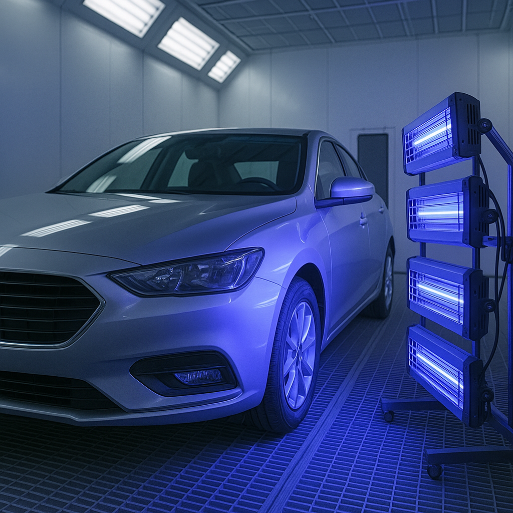 Localised Ultraviolet Curing